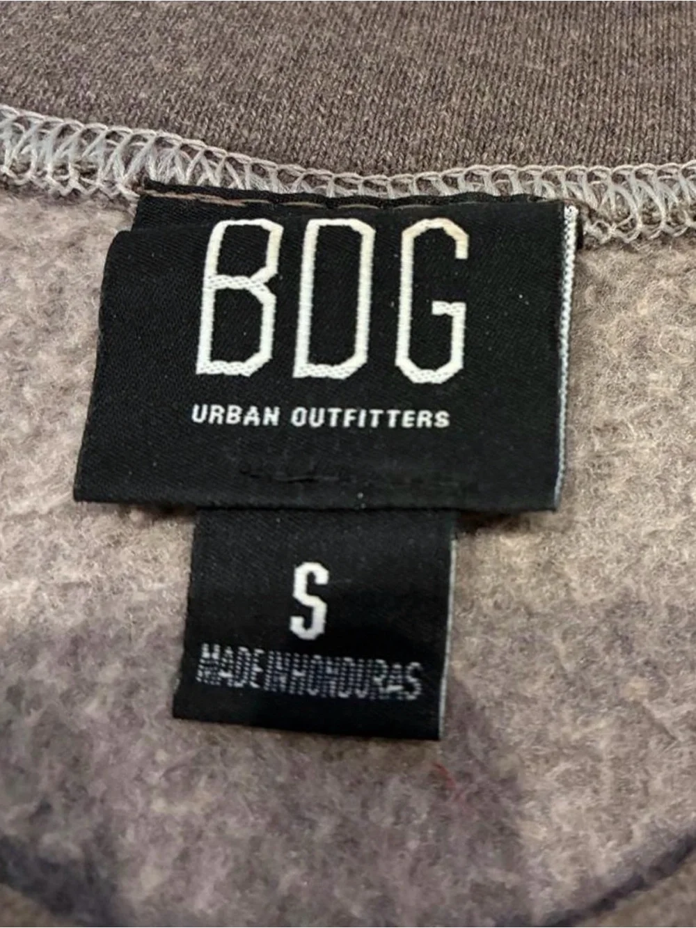 BDG Brown Crewneck Small Moon And Sun